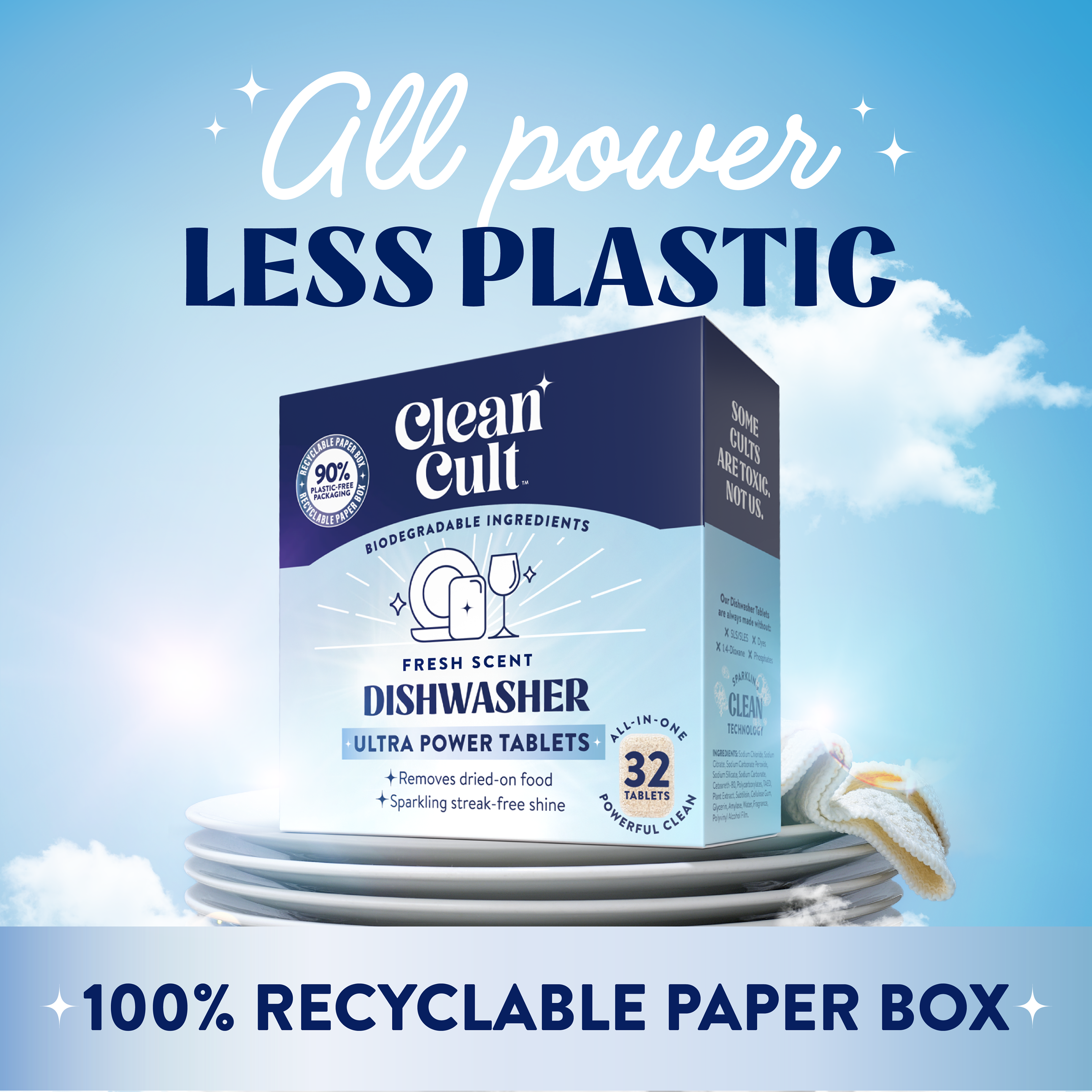 Ultra Power Dishwasher Tablets