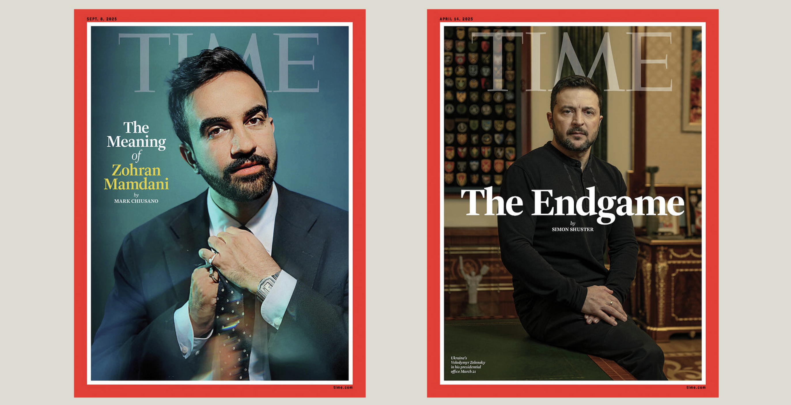 Haffner Display in use for TIME Magazine