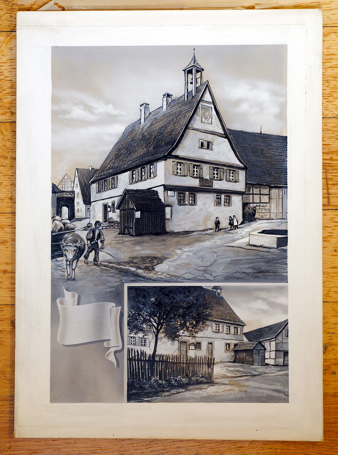 The museum building circa 1954