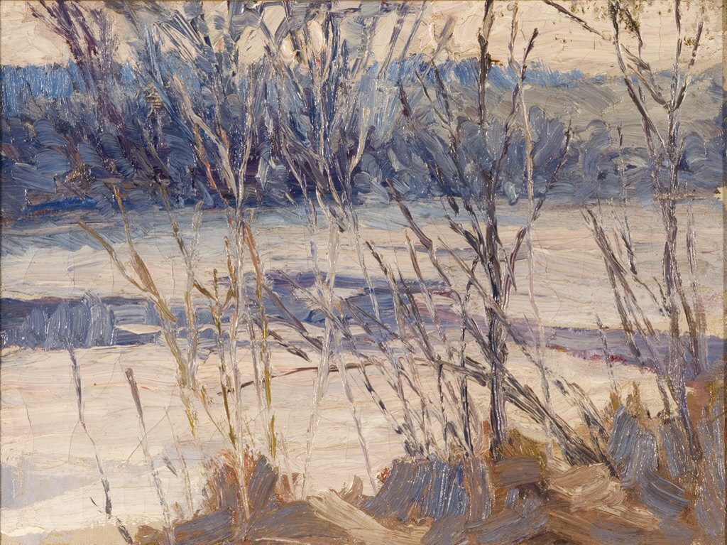 “Winter Twilight” painting by Walter Meyner (circa 1916)