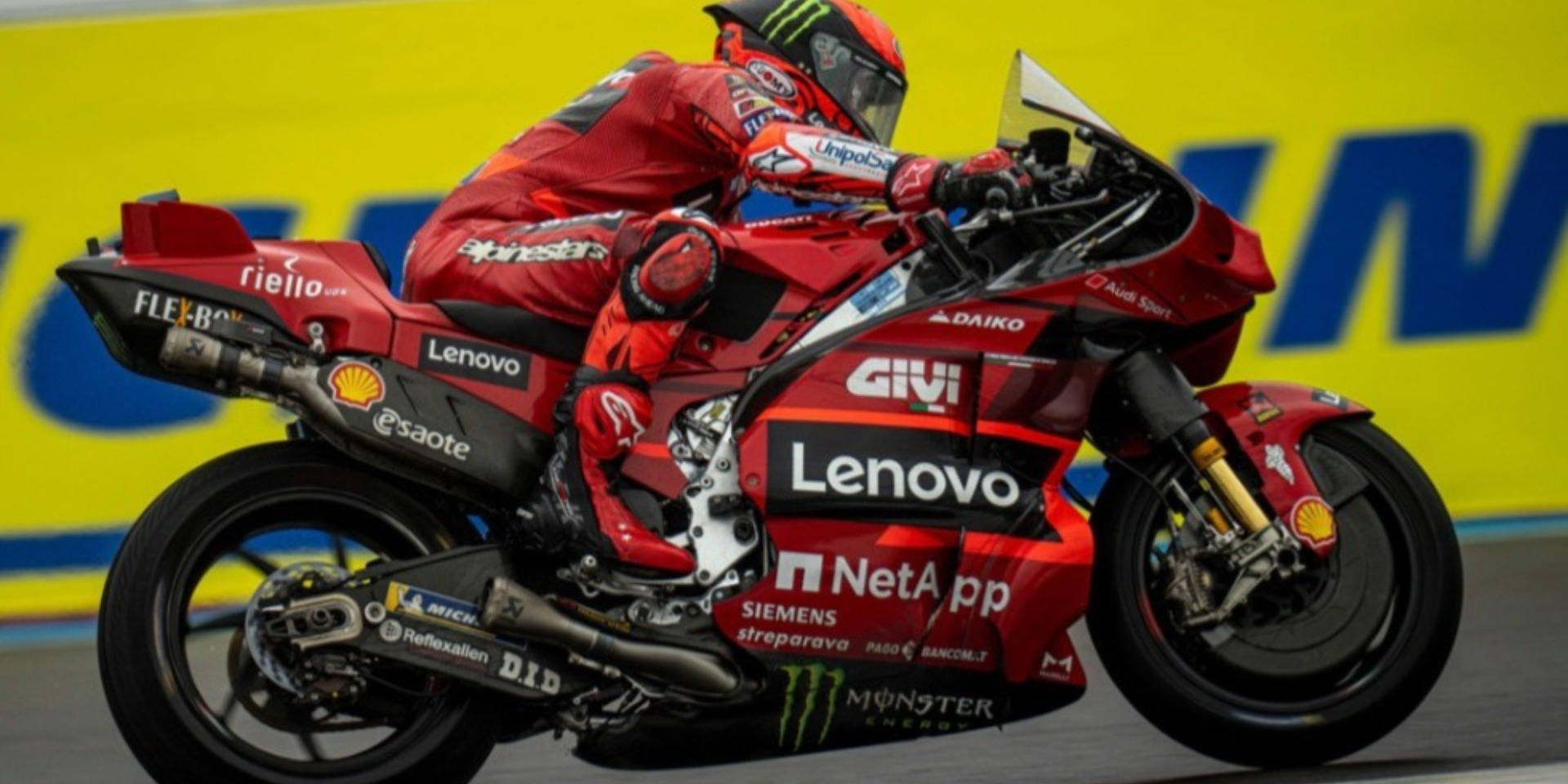 Ducati e Lenovo continuam parceria para liderar inovação no MotoGP