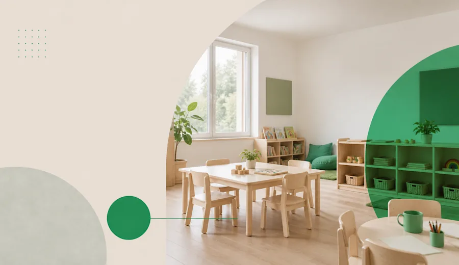 Education and Childcare: Classroom, Washroom, and High-Touch Cleaning Calendars