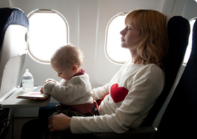Traveling with a baby on airplanes