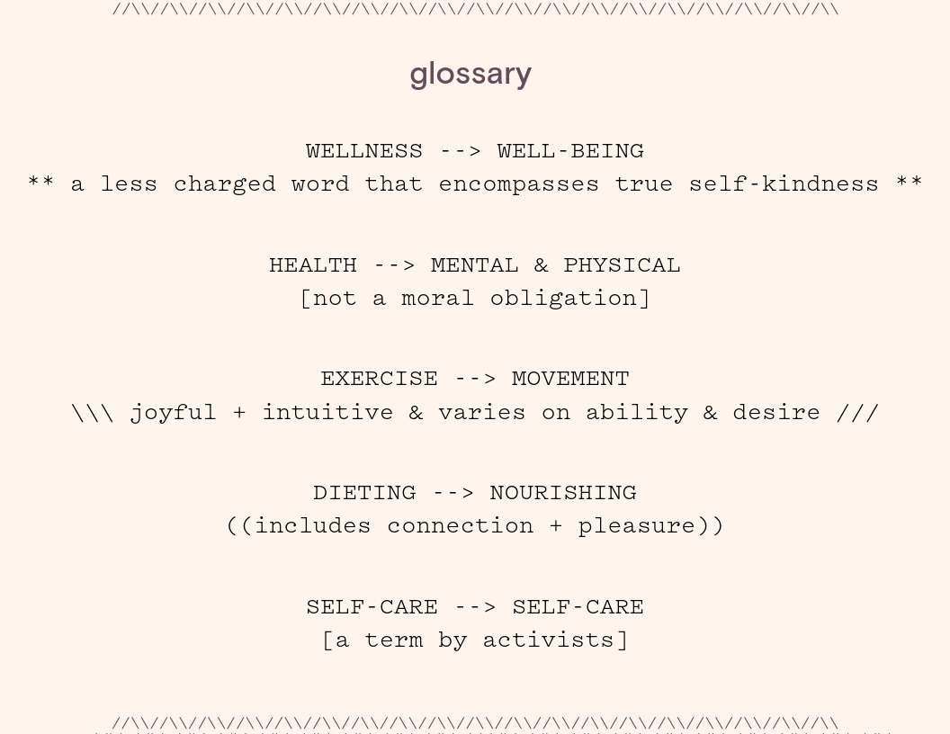 Let It Out | glossary