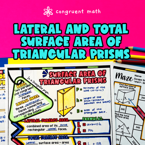 Thumbnail for Lateral and Surface Area of Triangular Prisms Lesson Plan