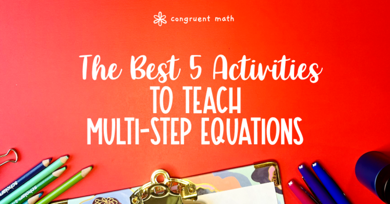 Thumbnail for 5 Ways to Teach Multi-Step Equations