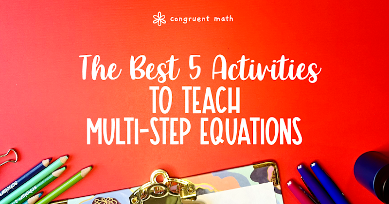Thumbnail for 5 Ways to Teach Multi-Step Equations