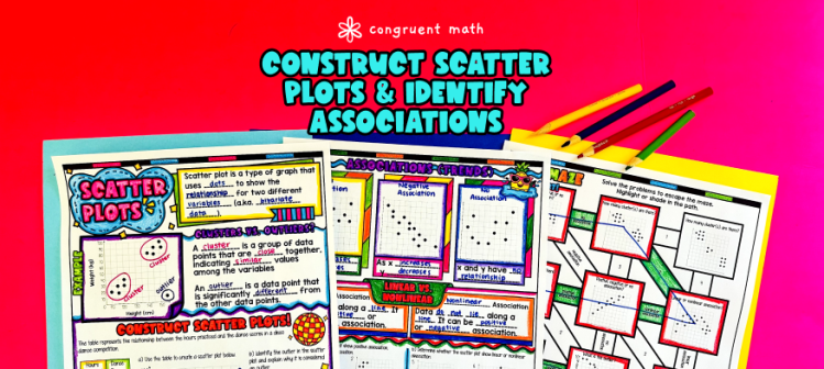 Constructing Scatter Plots & Identifying Associations, Outliers, and Clusters Lesson Plan