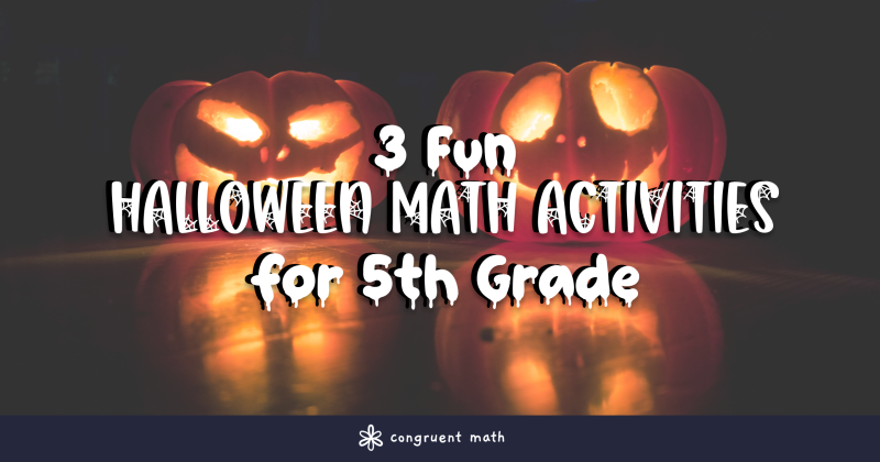 Thumbnail for 3 Fun Halloween Math Activities for 5th Grade