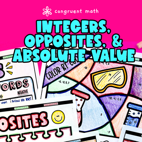 Thumbnail for Integers, Opposites, and Absolute Values Lesson Plan