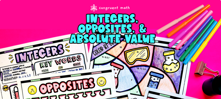 Integers, Opposites, and Absolute Values Lesson Plan