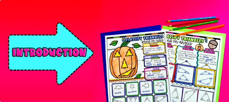 Classifying Triangles Introduction Lesson Plan Guided Notes