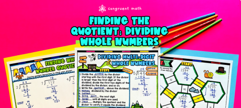 Thumbnail for Dividing Multi-Digit Whole Numbers (Long Division) Lesson Plan