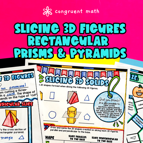 Thumbnail for Cross Sections of 3D Figures Prisms & Pyramids Lesson Plan