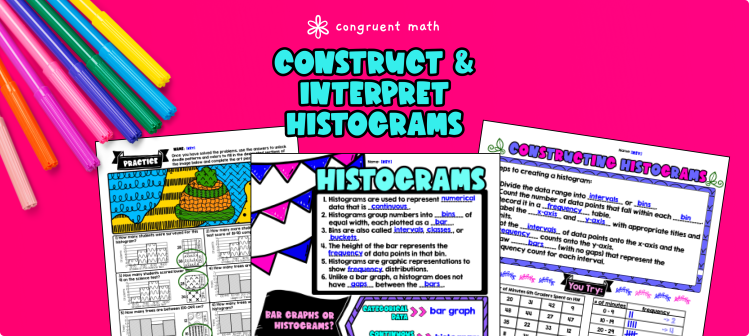 Construct & Interpret Histograms Lesson Plan