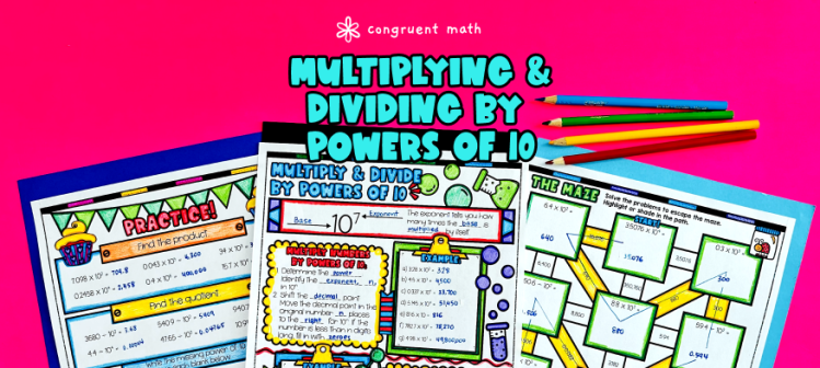 Multiplying & Dividing by Powers of 10 Lesson Plan