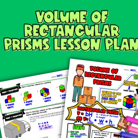 Thumbnail for Volume of Rectangular Prisms Lesson Plan