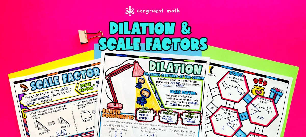 Dilations Scale Factors and Scale Drawings Lesson Plan Congruent Math Dilations Scale Factors and Scale Drawings Lesson Plan Congruent Math