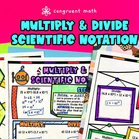 Thumbnail for Multiplying and Dividing Scientific Notation Lesson Plan