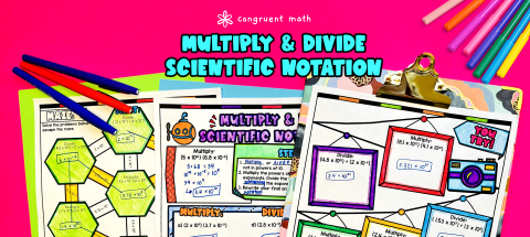Thumbnail for Multiplying and Dividing Scientific Notation Lesson Plan