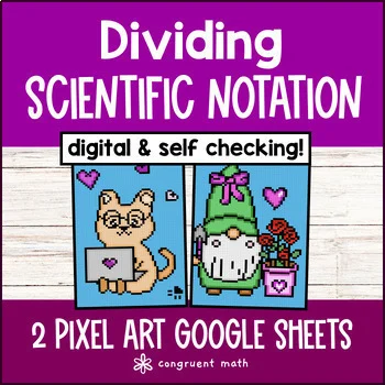 Thumbnail for Dividing Scientific Notation Pixel Art