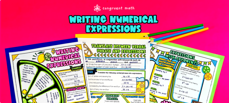 Writing Numerical Expressions with Exponents Lesson Plan 