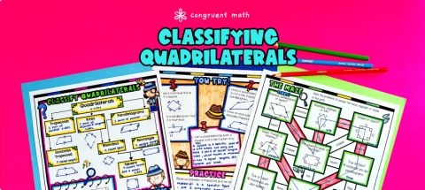 Thumbnail for Classify Quadrilaterals Trapezoids, Parallelograms, Rhombus, Rectangles, Squares Lesson Plan