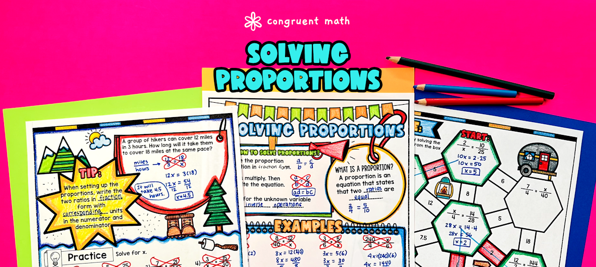 Solving Proportions & Proportional Relationships Lesson Plan ...