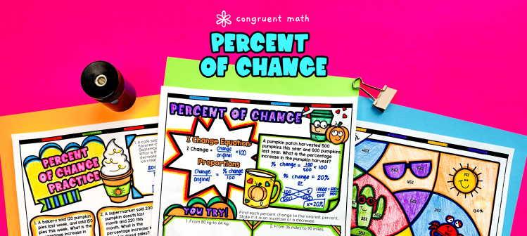 Percent of Change Lesson Plan