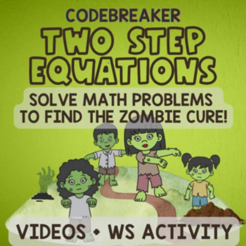 Thumbnail for Two Step Equations — Codebreaker: Video Crack the Secret Code