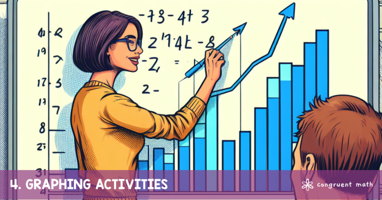 Graphing activities are great for a variety of topics, not just statistics.