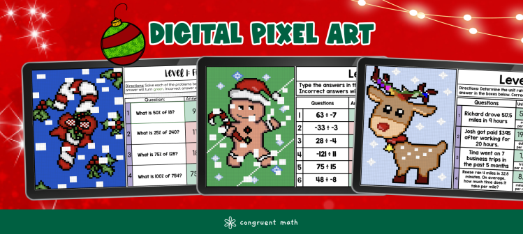 Christmas Google Sheets Pixel Art