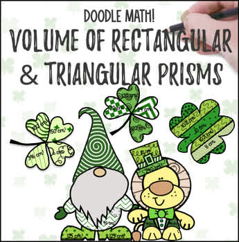 Volume of Rectangular, Triangular Prisms