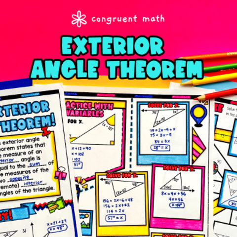 Thumbnail for Exterior Angle Theorem Lesson Plan