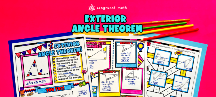 Exterior Angle Theorem Lesson Plan