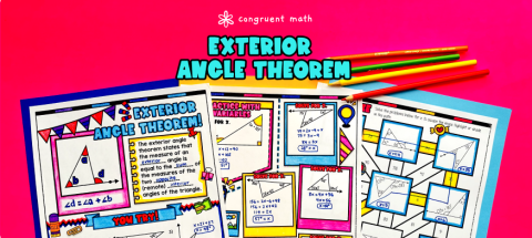 Thumbnail for Exterior Angle Theorem Lesson Plan