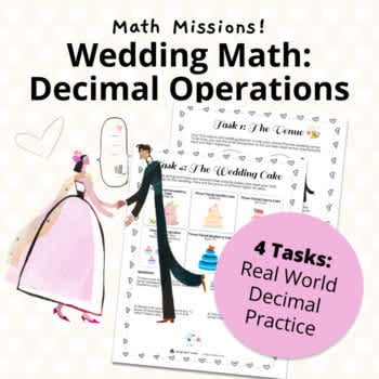 Wedding Math: Decimal Operations