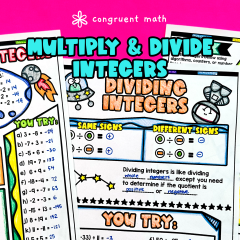 Thumbnail for Multiplying and Dividing Integers Lesson Plan