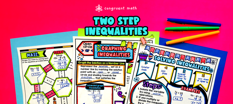 Solving & Graphing Two Step Inequalities Lesson Plan