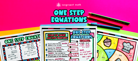 Thumbnail for One Step Equations Lesson Plan