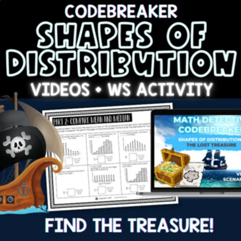 Thumbnail for Shapes of Distribution (Statistics) — Codebreaker: Video Crack the Secret Code