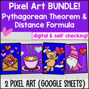 [Valentine's Day] Pythagorean Theorem and Distance Formula