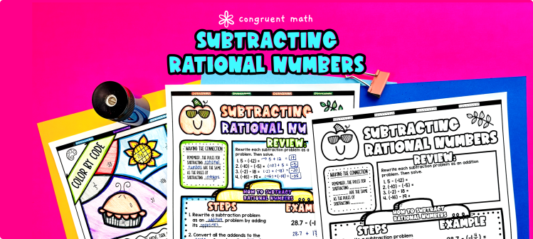 Subtracting Rational Numbers Lesson Plan