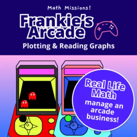 Thumbnail for Plotting & Reading Graphs Real-Life Math Project | Arcade Math