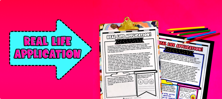 Volume of Composite Rectangular Prisms Practice - Real Life Application