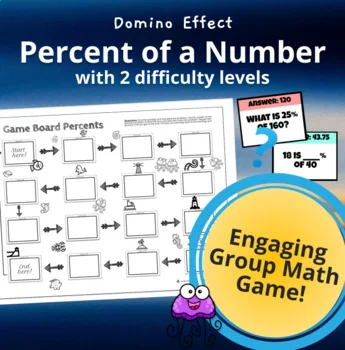 Percent of a Number Collaborative Activity | Math Game