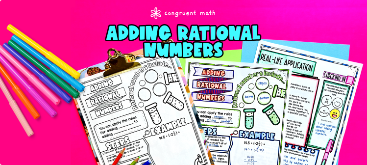 Adding Rational Numbers Lesson Plan