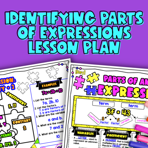 Thumbnail for Identifying Parts of Expressions Lesson Plan