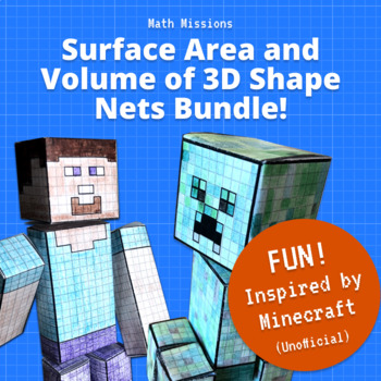 Surface Area & Volume Math Activities | Congruent Math
