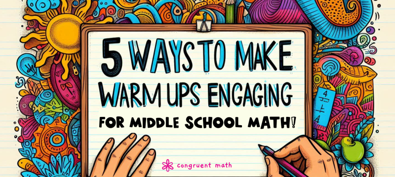 Thumbnail for Engaging Warm Ups for Middle School Math